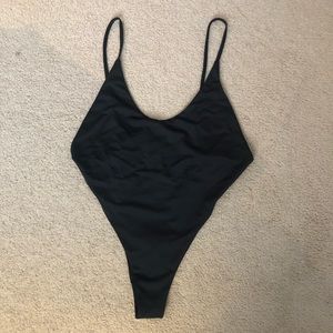 JLUXLABEL Black Swimsuit